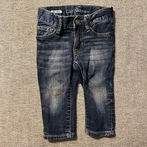 GAP baby skinny jeans 12-18 months